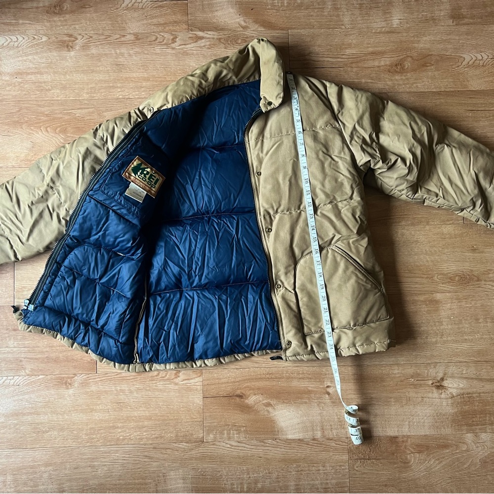 Vintage REI goose down puffer jacket